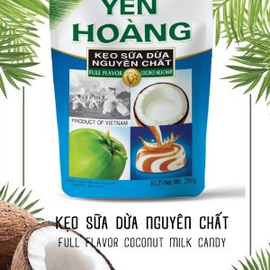 Kẹo sữa dừa Yến Hoàng 200 gr