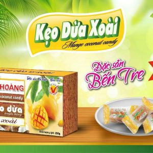 Kẹo dừa Yến Hoàng hộp 250 gr
